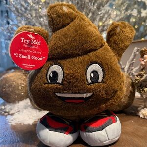 Singing “ I Smell Good “ Plush Emoji Toy watch video